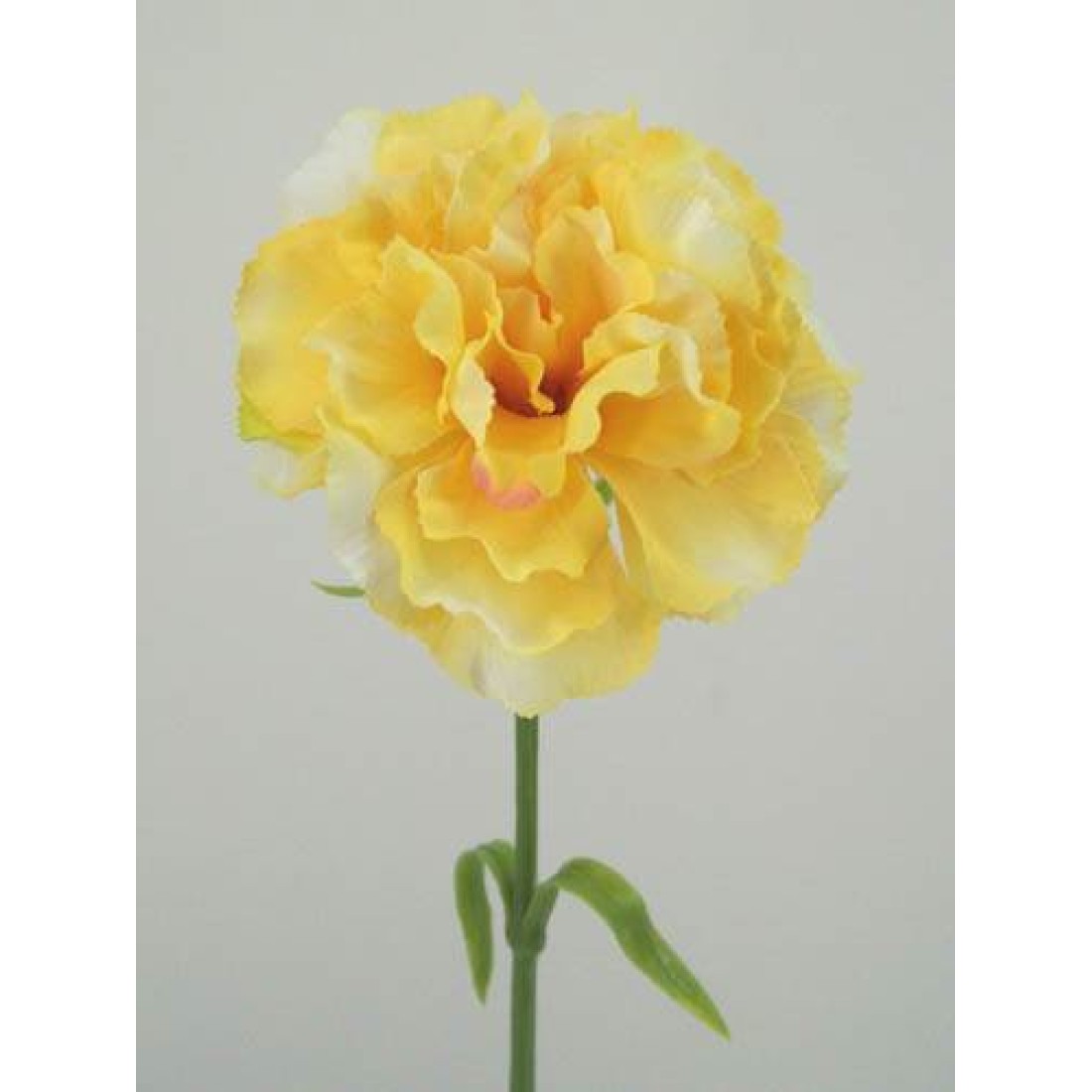 Silk Carnation Yellow 60cm Artificial Flowers